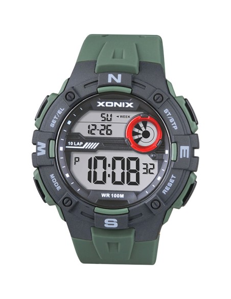 XONIX DAG-A02 με πράσινο Λουράκι σιλικόνης