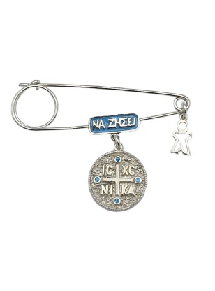 Child Pendant Silver 925 "IC XP NI KA"