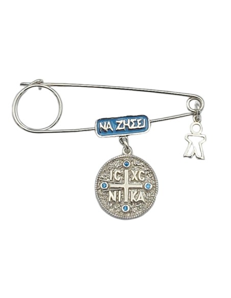 Child Pendant Silver 925 "IC XP NI KA"