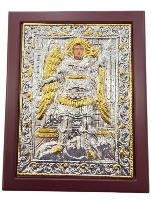 Silver icon 925° Taxiarhis Michael