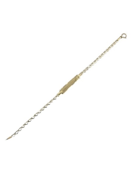 Child name Bracelet Gold Κ9