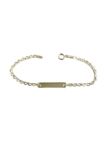 Child name Bracelet Gold Κ9