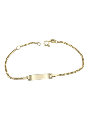 Child name Bracelet Gold 14Κ