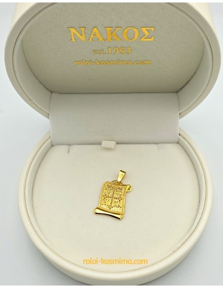 Pendant gold K9