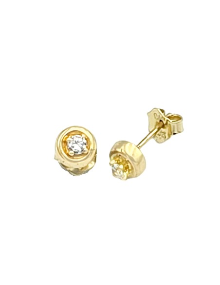 Earrings gold K14