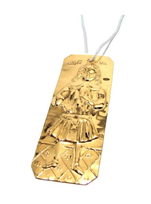 Vow Silver 925° "Girl" goldplated