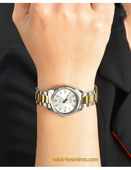 CASIO LTP-1302SG-7AV Ladies Stainless Steel