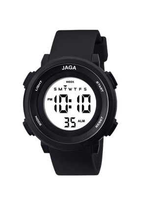 JAGA M135X Μαύρο ΔΩΡΟ λουράκι Alarm-chrono