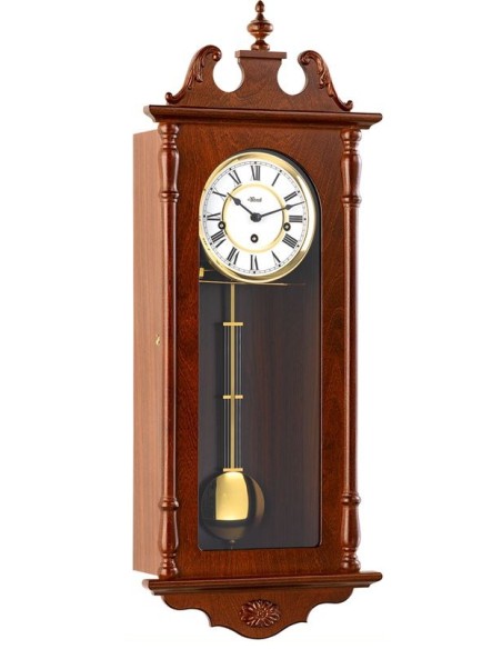 Pendulum Clock HERMLE mechanical wooden 