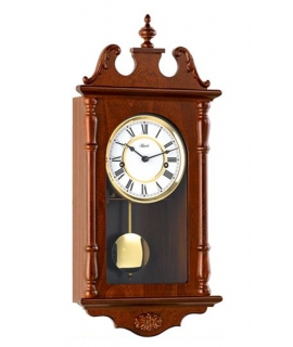 Pendulum Clock HERMLE Quartz wooden 