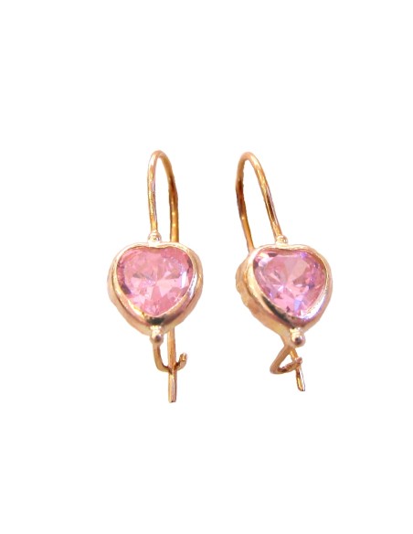 Earrings children Gold 'Hearts'