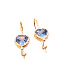 Earrings children Gold 'Hearts' 2