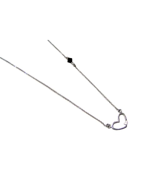 Necklace WhiteGold K14 'Heart'