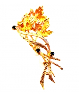 Lapel Pin Gold ''Leaf''