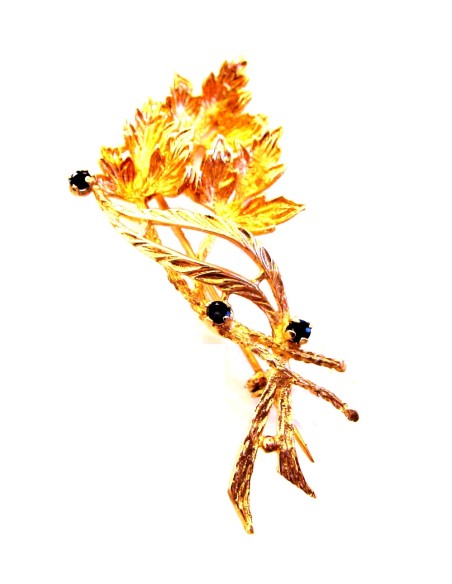 Lapel Pin Gold ''Leaf''