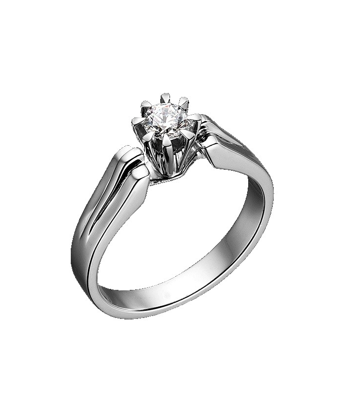 Engagement Ring K18 diamond