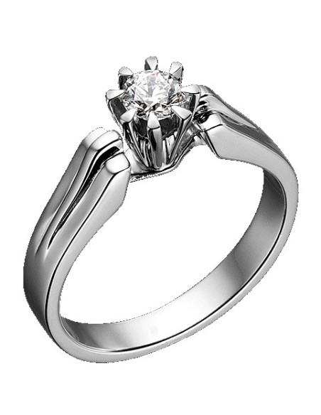 Engagement Ring K18 diamond