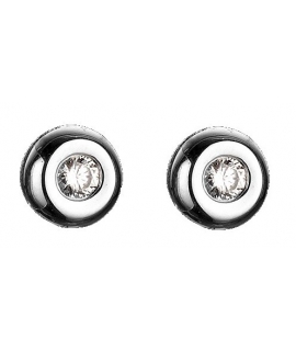 Earrings Whitegold K18 with Diamond