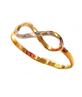 Ring Sevalie Gold K14 'Infinity'