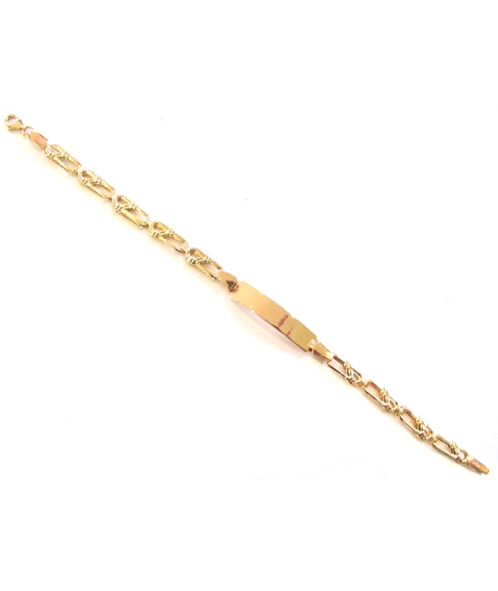 Child name Bracelet Gold 