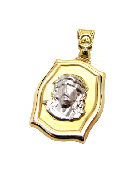 Child Pendant Gold 'Jesus' Duplex