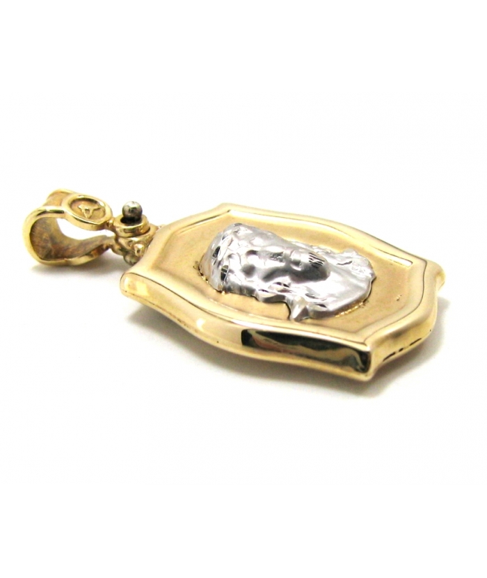 Child Pendant Gold 'Jesus' Duplex