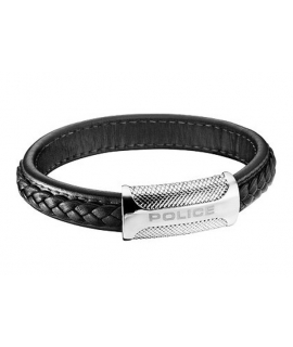 Bracelet Stainless Steel POLICE 'Daxter' Leather