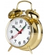 Alarm Clock JM Mechanical Vintage Silver