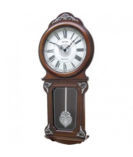 Pendulum Clock RHYTHM Quartz wooden 