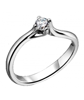 Engagement Ring K18 diamond