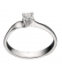Engagement Ring K18 diamond