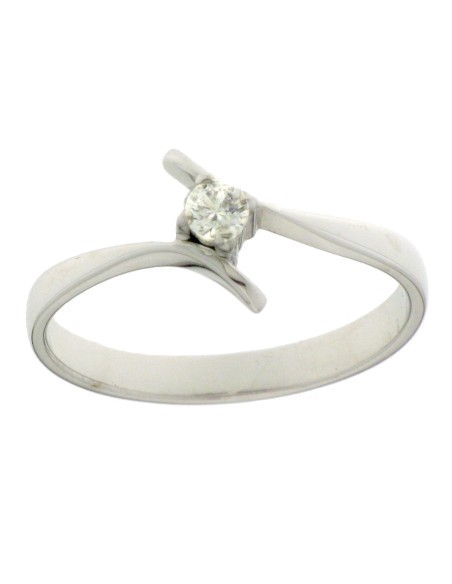 Engagement Ring K18 diamond