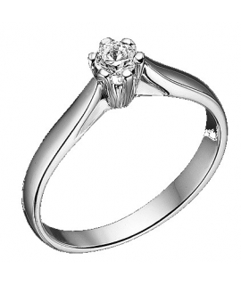 Engagement Ring K18 diamond