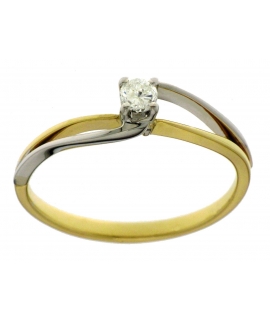 Engagement Ring K18 diamond