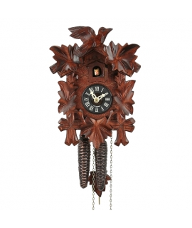 Pendulum Clock mechanical  'Cuckoo' wooden 40cm