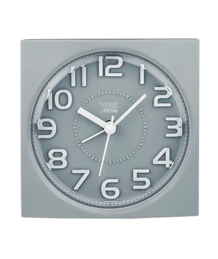 Alarm Clock JM LED Grey