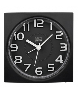 Ρολόι Ξυπνητήρι YesTime Black