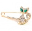 Gold lapel pins